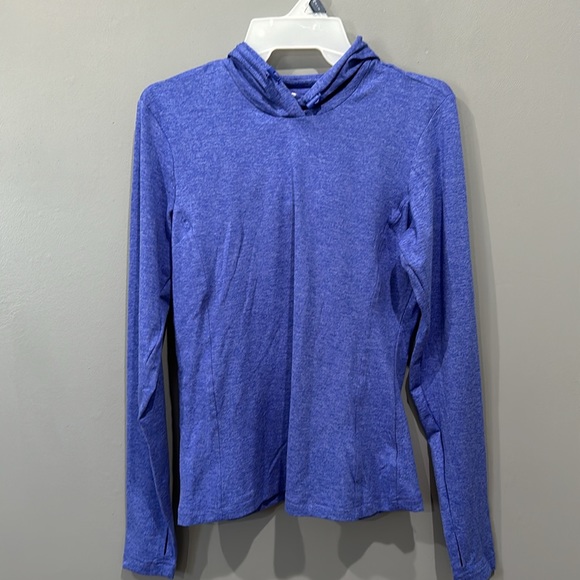 Avia Women's Performance Tee with Hood and Long Sleeves XS - Picture 5 of 12